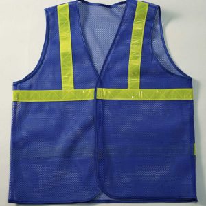 Áo Lưới Phản Quang Màu Xanh Dương