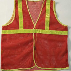 Áo Lưới Phản Quang Màu Đỏ